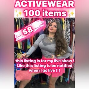 #64 - Black Active Top